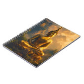 Carnet Gilded Seated Buddha Under a Sunset Sky (Côté gauche)