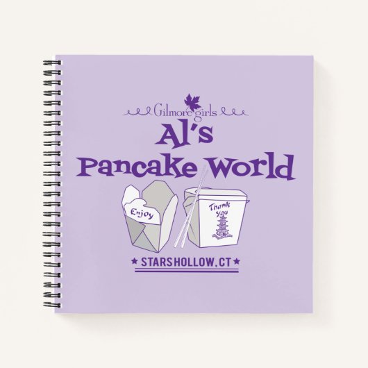 Carnet Gilmore Girls | Al's Pancake World (Devant)