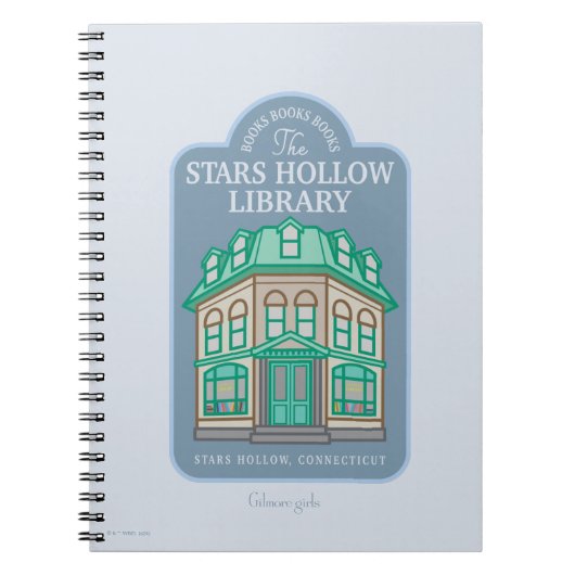 Carnet Gilmore Girls | Bibliothèque Stars Hollow (Devant)