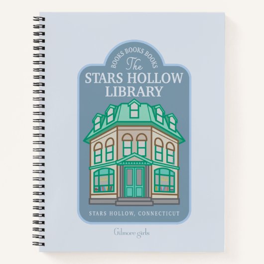 Carnet Gilmore Girls | Bibliothèque Stars Hollow (Devant)