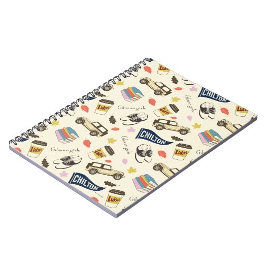 Carnet Gilmore Girls Chilton Fall Pattern (Côté gauche)