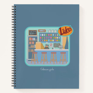 Carnet Gilmore Girls Luke's Diner Graphic