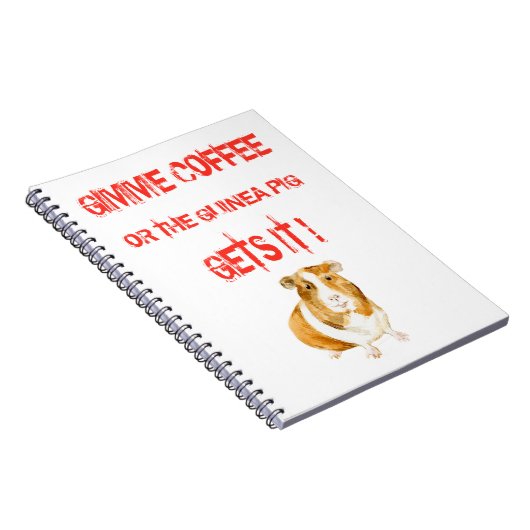 Carnet Gimme Coffee ! (Côté Droit)