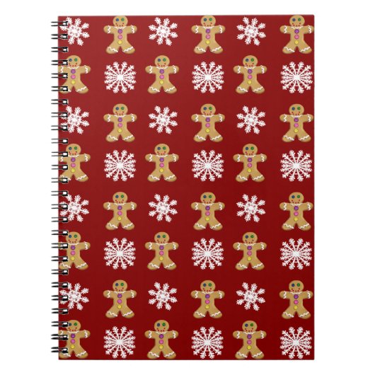 Carnet Gingembre et neige (Devant)