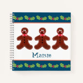 Carnet Gingerbread Man (Devant)