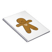 Carnet GingerBread Man Christmas Cookie (Côté Droit)
