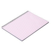 Carnet Gingham Barbe à Papa (Côté gauche)