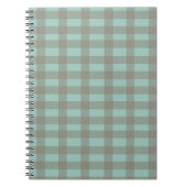 Carnet Gingham vert (Devant)