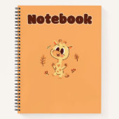 Carnet 💛 girafe ✨ 🦒 (Devant)