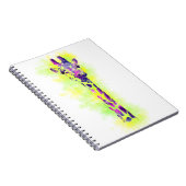 Carnet Girafe 2 d'aquarelle (Côté Droit)