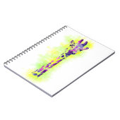 Carnet Girafe 2 d'aquarelle (Côté gauche)