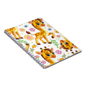 Carnet Girafe de dessin animé mignonne (Côté Droit)