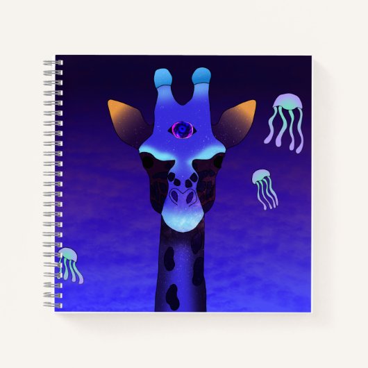 Carnet Girafe de la Perception infinie (Devant)