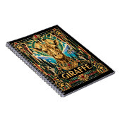 Carnet Girafe, faune Art déco (Côté Droit)