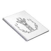 Carnet Girafe inspirée (Côté Droit)