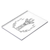 Carnet Girafe inspirée (Côté gauche)