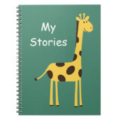 Carnet Girafe mignonne (Devant)