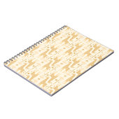 Carnet Girafes dans la savane en jaune (Côté gauche)