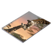 Carnet Girafes se saluant (Côté gauche)