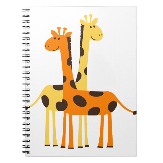 Carnet Giraffe Afrique Safari (Devant)