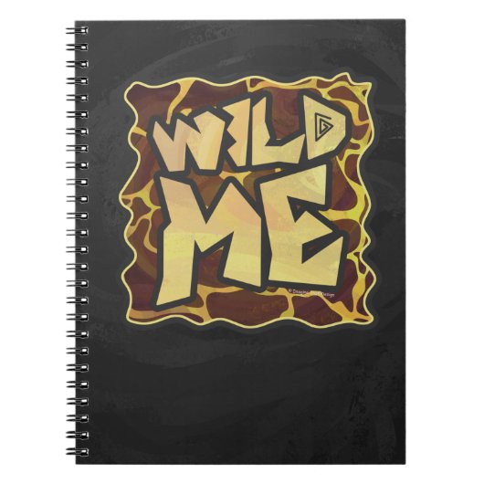Carnet Giraffe Brown et jaune (Devant)