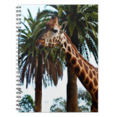 Carnet Giraffe Drôle Qui Donne Une Framboise, (Devant)