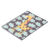 Carnet Giraffe et nuages (Côté gauche)