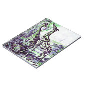 Carnet Giraffe forestière (Côté gauche)