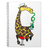 Carnet Giraffe Guzzling (Devant)