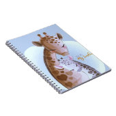 Carnet Giraffe Lover Cute Giraffes (Côté Droit)