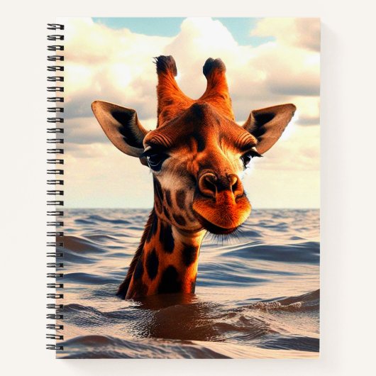 Carnet Giraffe perdue (Devant)