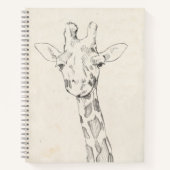 Carnet Giraffe Portrait | Croquis (Devant)