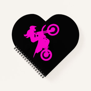 Carnet Girl Dirt Bike
