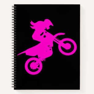 Carnet Girl Dirt Bike