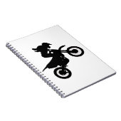 Carnet Girl Dirt Bike (Côté Droit)
