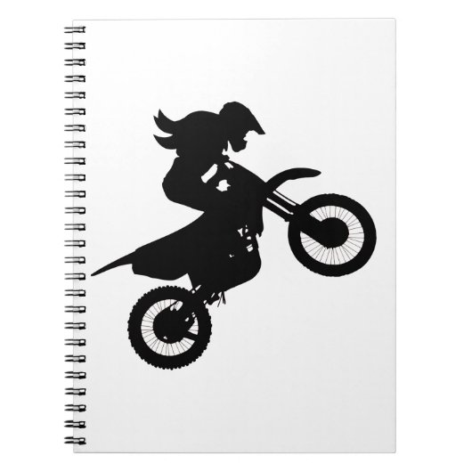 Carnet Girl Dirt Bike (Devant)