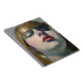 Carnet Girl Look Down (par Malcolm T. Liepke) (Côté Droit)