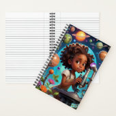 Carnet Girl Science (À l'intérieur)