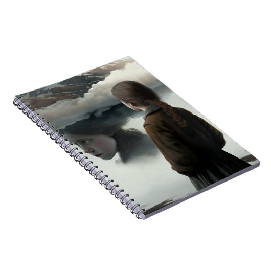 Carnet Girl with clouds (Côté Droit)