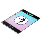 Carnet Girls Dance Pastel (Côté gauche)