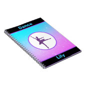 Carnet Girls Dance Pastel (Côté Droit)