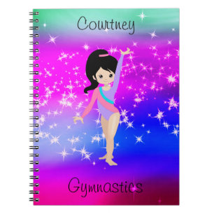 Carnet Girls Gymnastique Sparkle Gymnaste en Léotard  