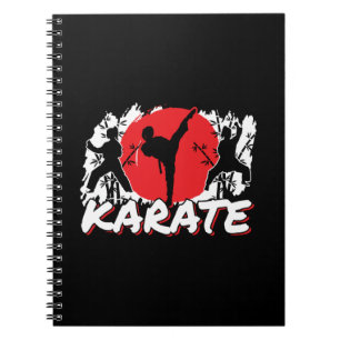 Carnet Girls Karate - Thème japonais patriotique Japon
