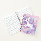 Carnet Girls mignonne Rainbow Unicorn (Intérieur)