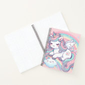 Carnet Girls mignonne Rainbow Unicorn (Intérieur)