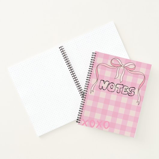 Carnet Girly Bow Notebook (Intérieur)