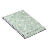 Carnet Girly Mint Glitter Dreams (Côté Droit)