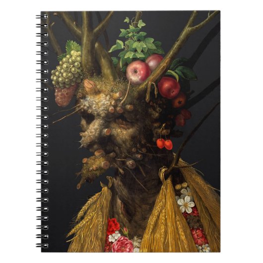 Carnet Giuseppe Arcimboldo - Quatre saisons en une tête (Devant)