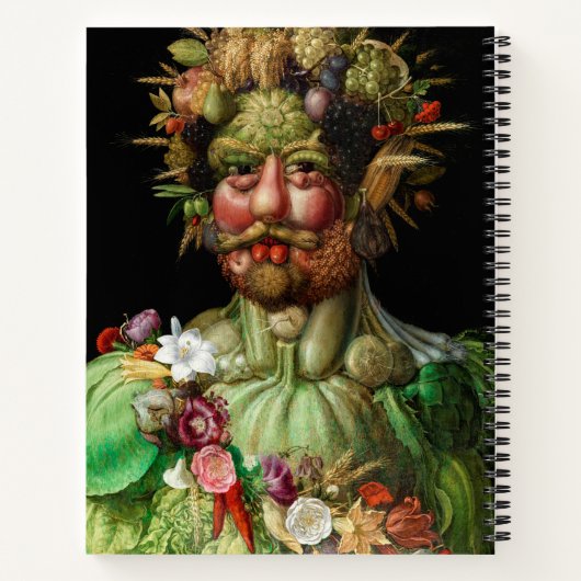 Carnet Giuseppe Arcimboldo - Vertumnus (Dos)
