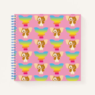 Carnet Gizmo   Motif arc-en-ciel